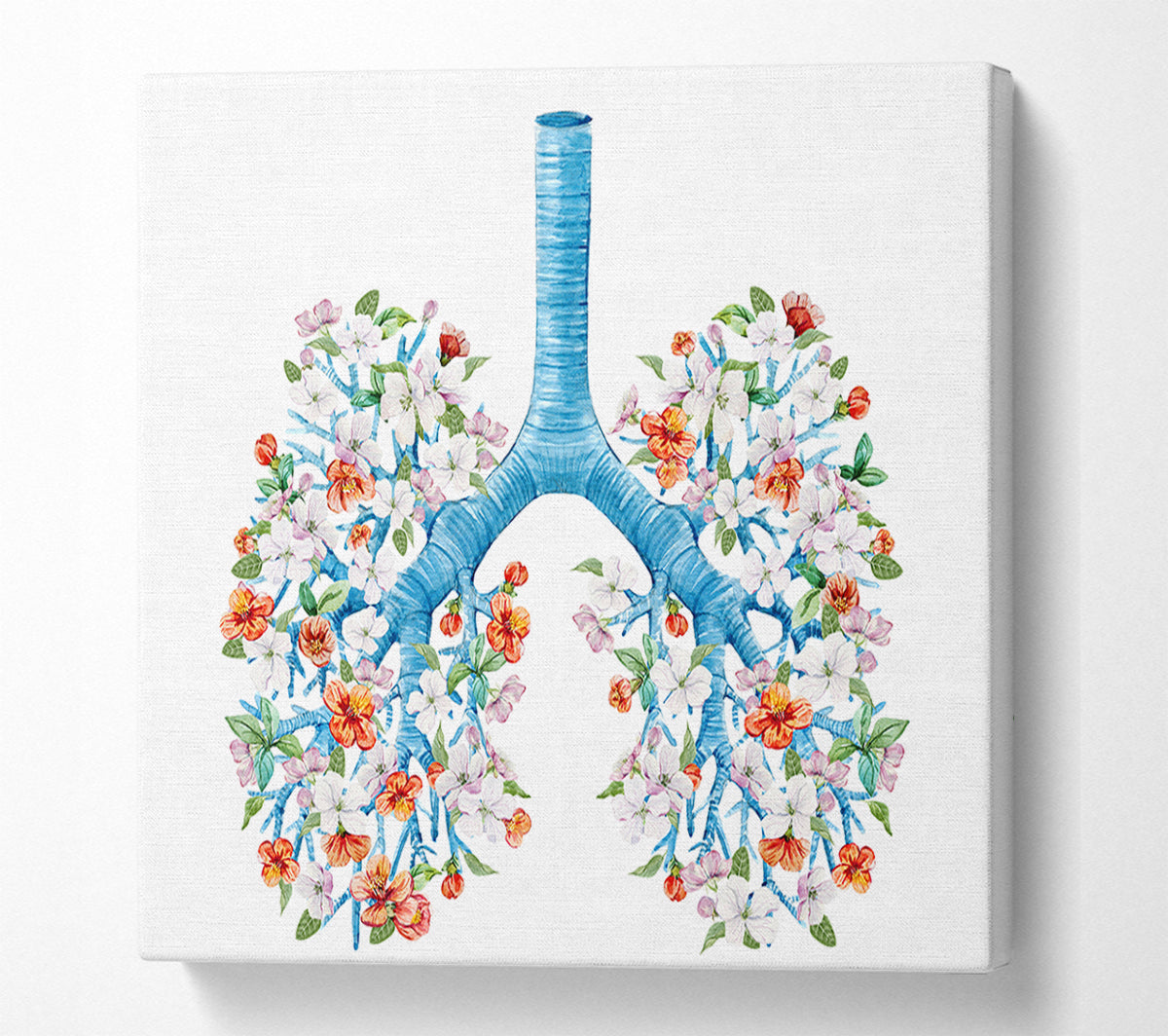 Tree Blossom Lungs Canvas Wall Art