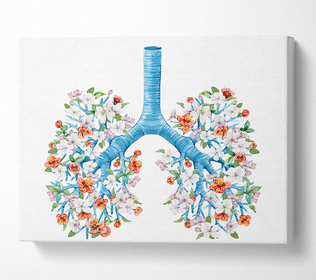 Tree Blossom Lungs Canvas Wall Art