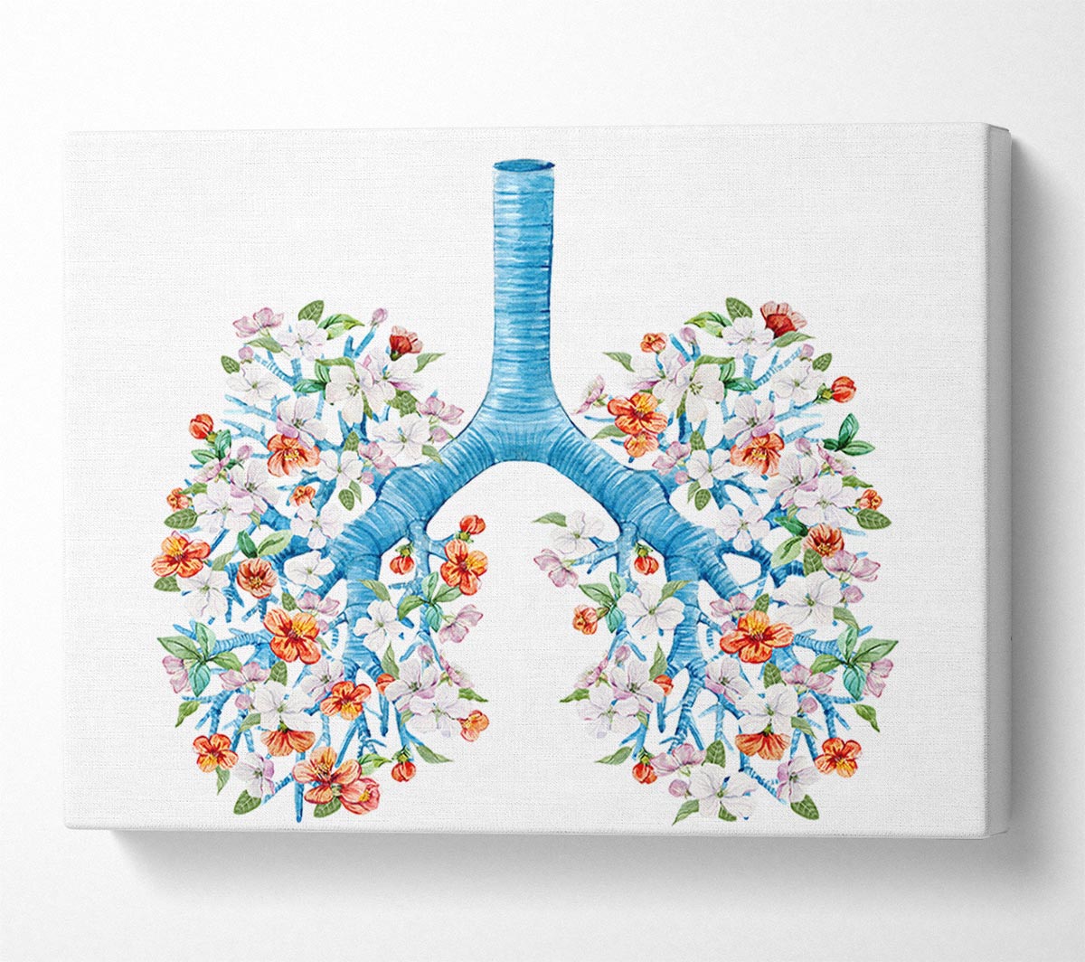 Tree Blossom Lungs Canvas Wall Art
