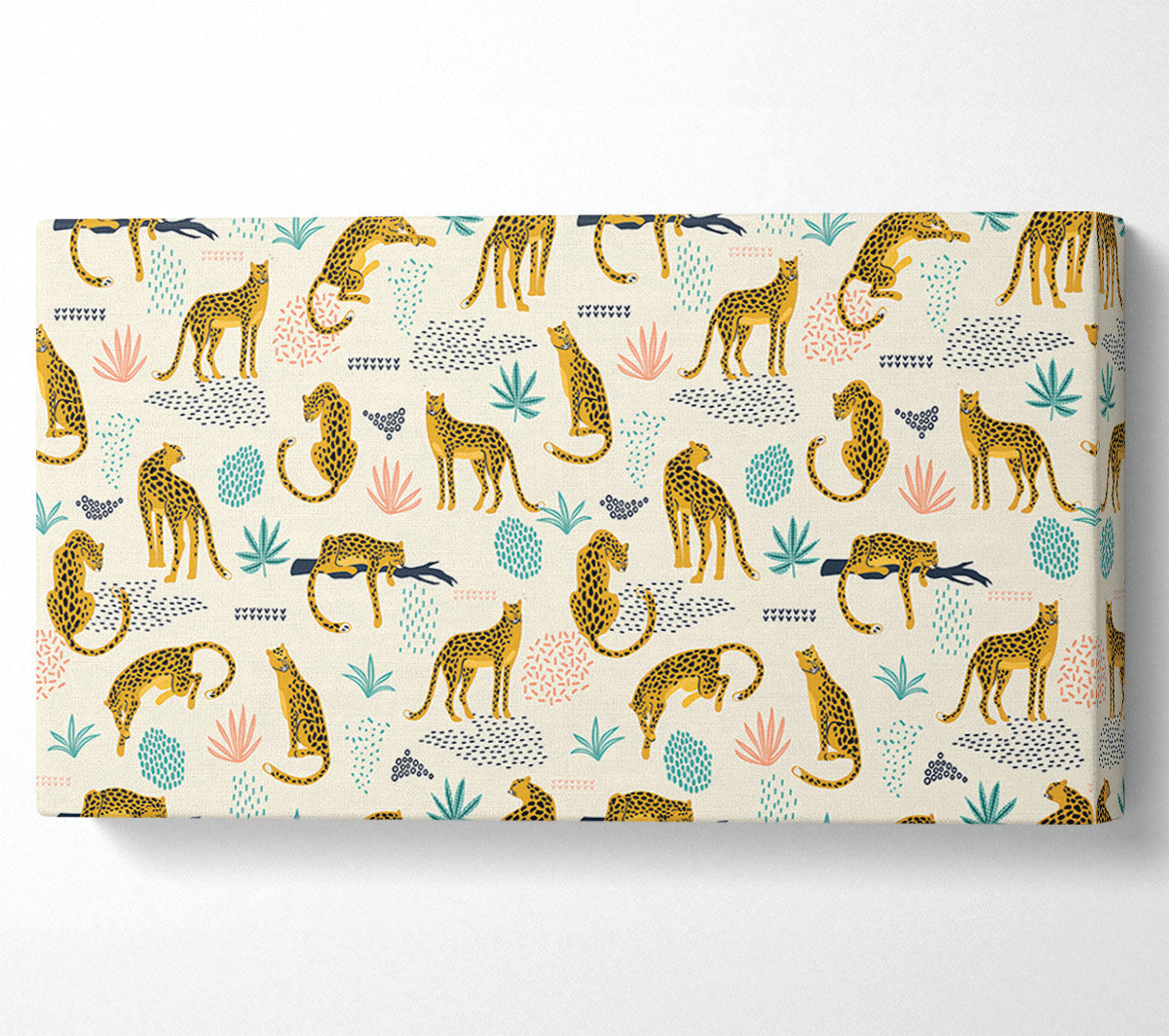 The Lovely Leopard Pattern Canvas Wall Art