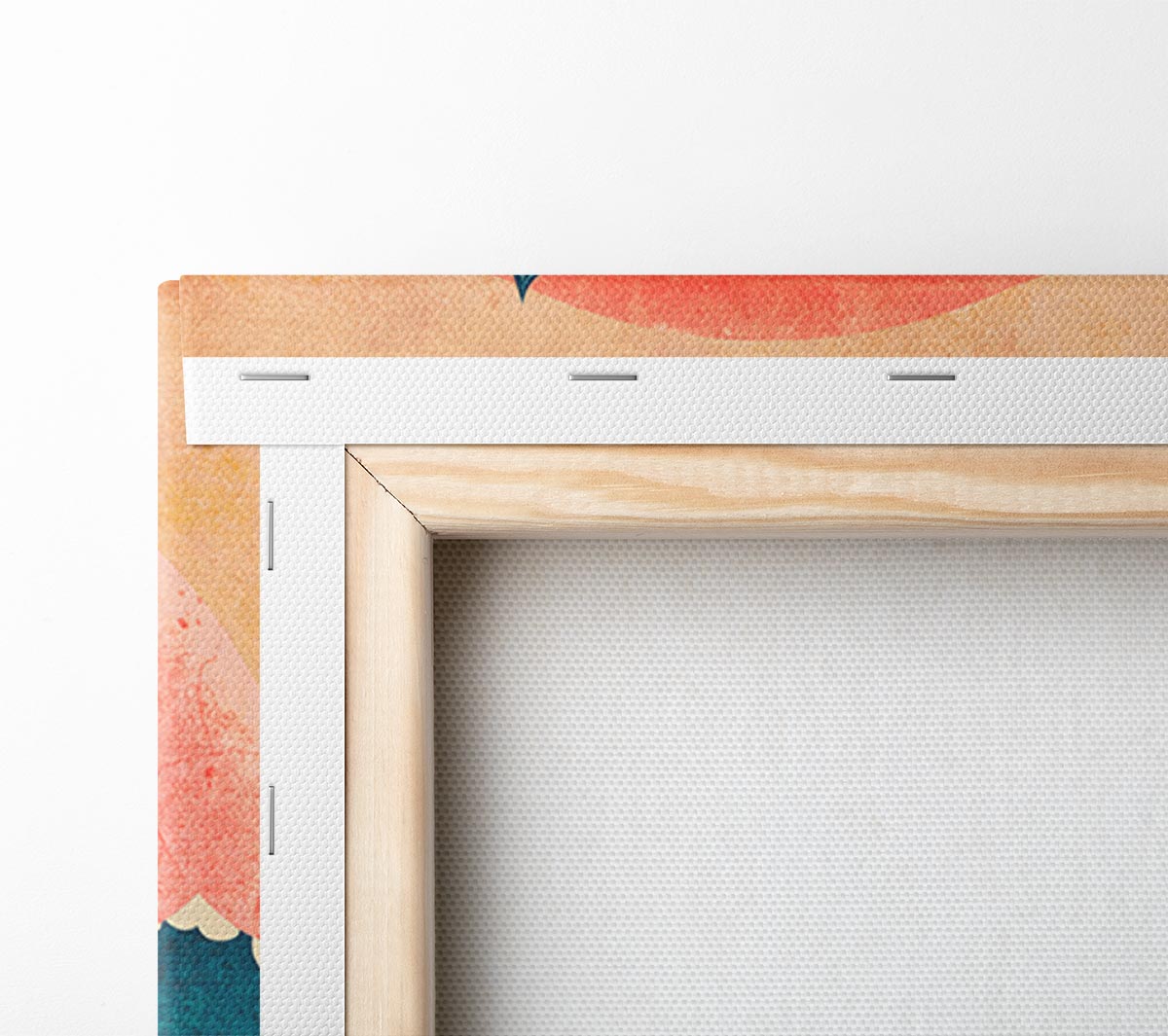 Sailing By The Whale Canvas Wall Art
