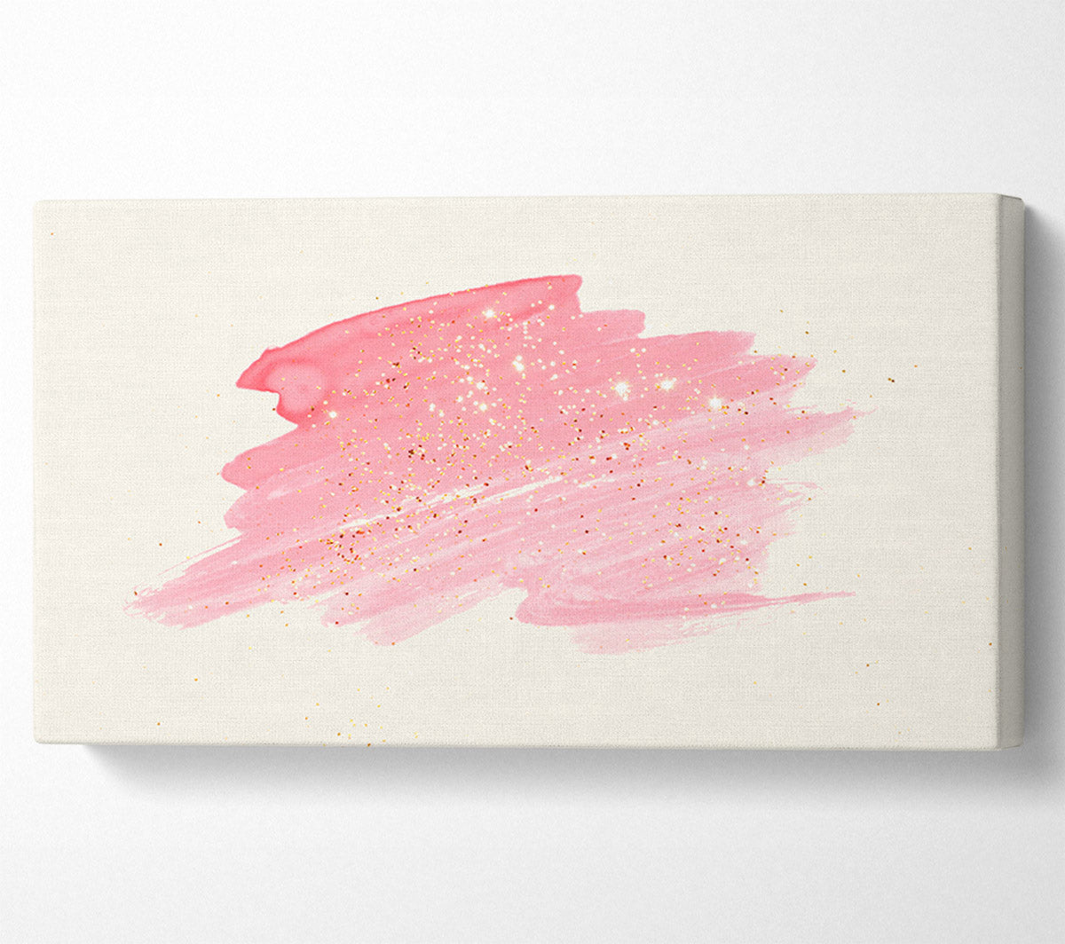 Pink Scribble Canvas Wall Art