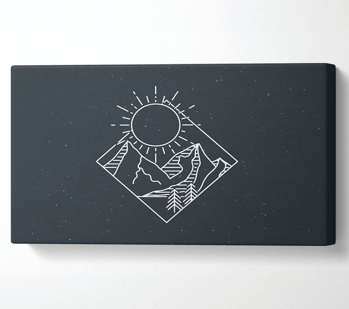 The Mountain Sun Camper Canvas Wall Art