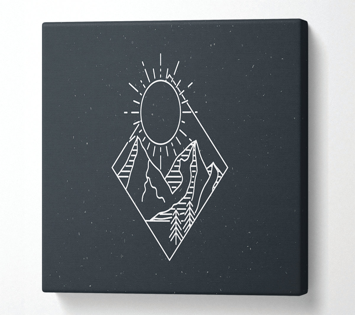 The Mountain Sun Camper Canvas Wall Art