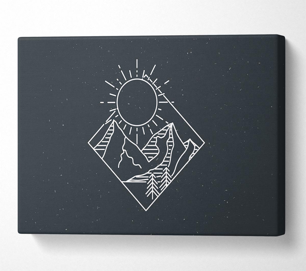 The Mountain Sun Camper Canvas Wall Art