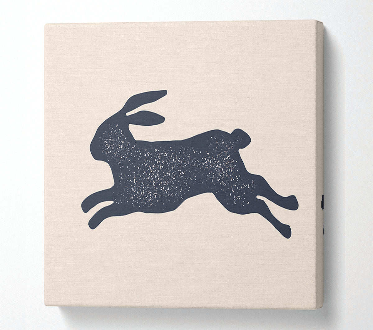 The Bouncing Hare Canvas Wall Art