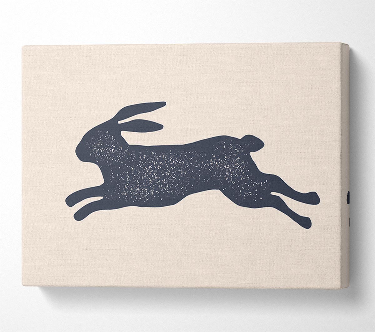 The Bouncing Hare Canvas Wall Art