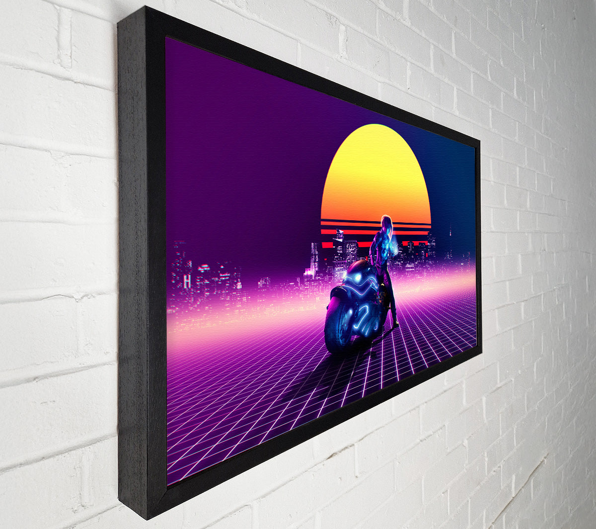 The Future Motorbike Canvas Wall Art