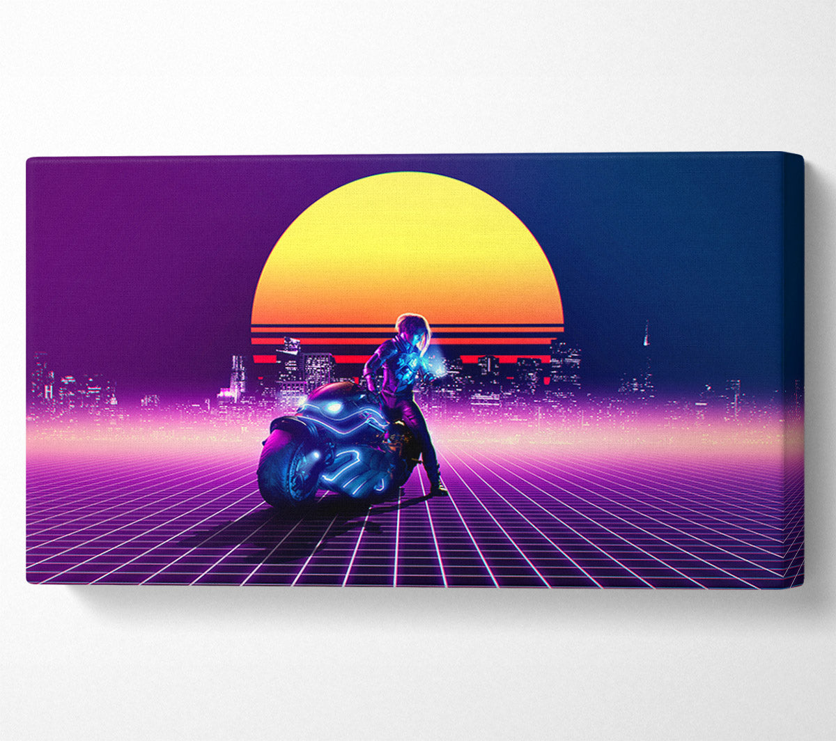 The Future Motorbike Canvas Wall Art