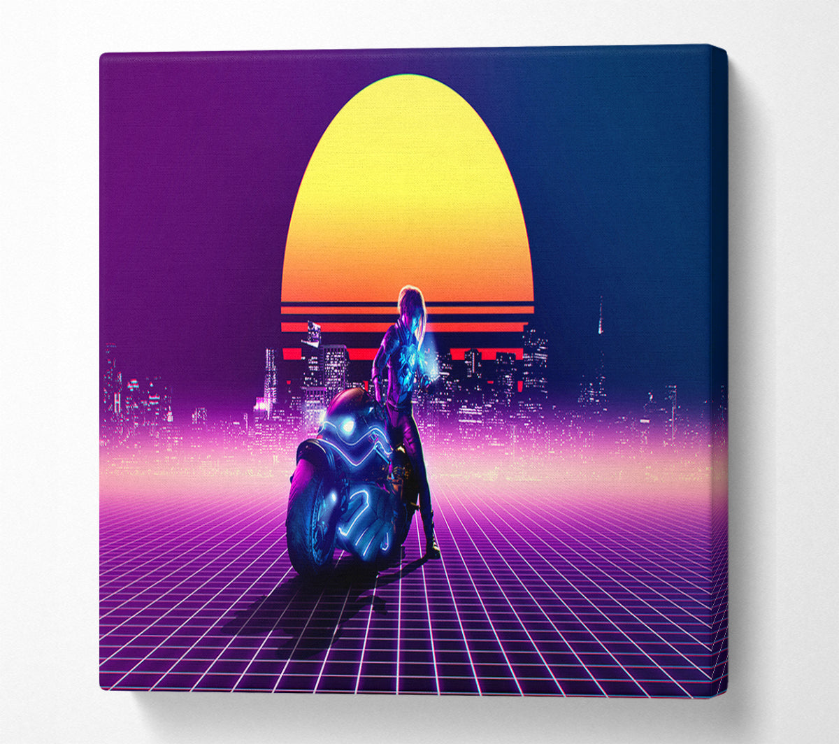 The Future Motorbike Canvas Wall Art