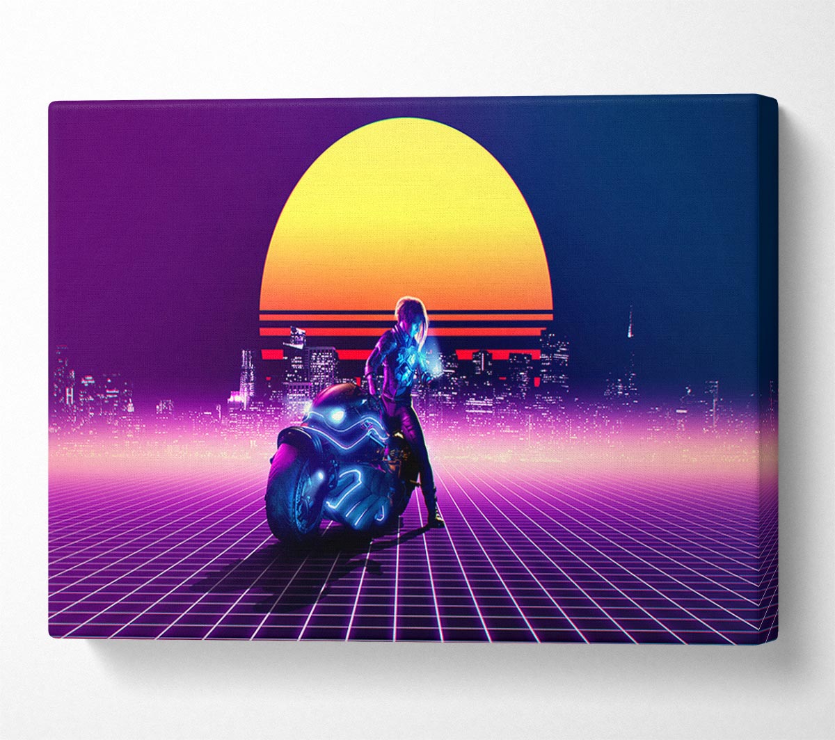 The Future Motorbike Canvas Wall Art