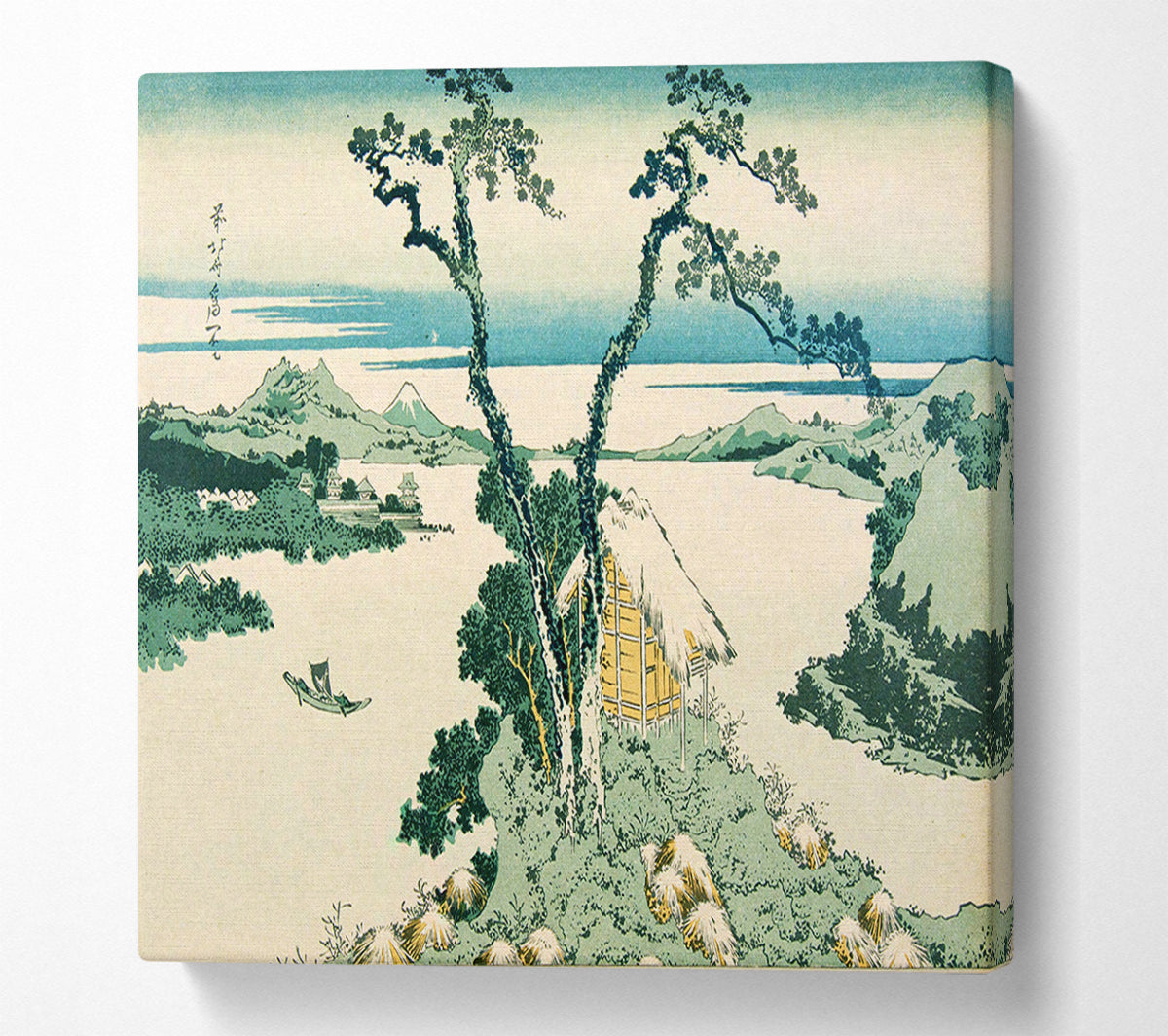Split Tree Canvas Wall Art