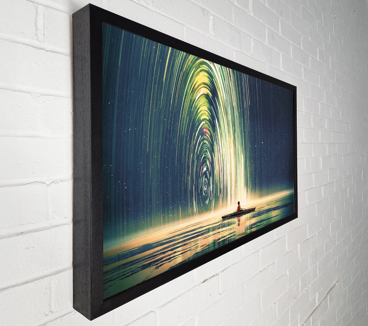 Water Jets Entry Canvas Wall Art
