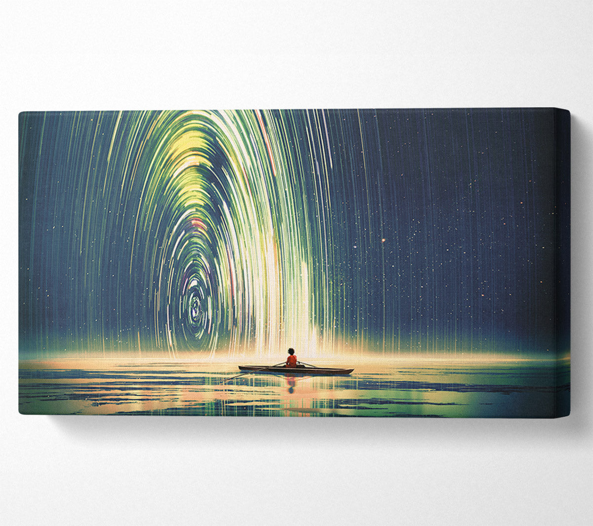 Water Jets Entry Canvas Wall Art