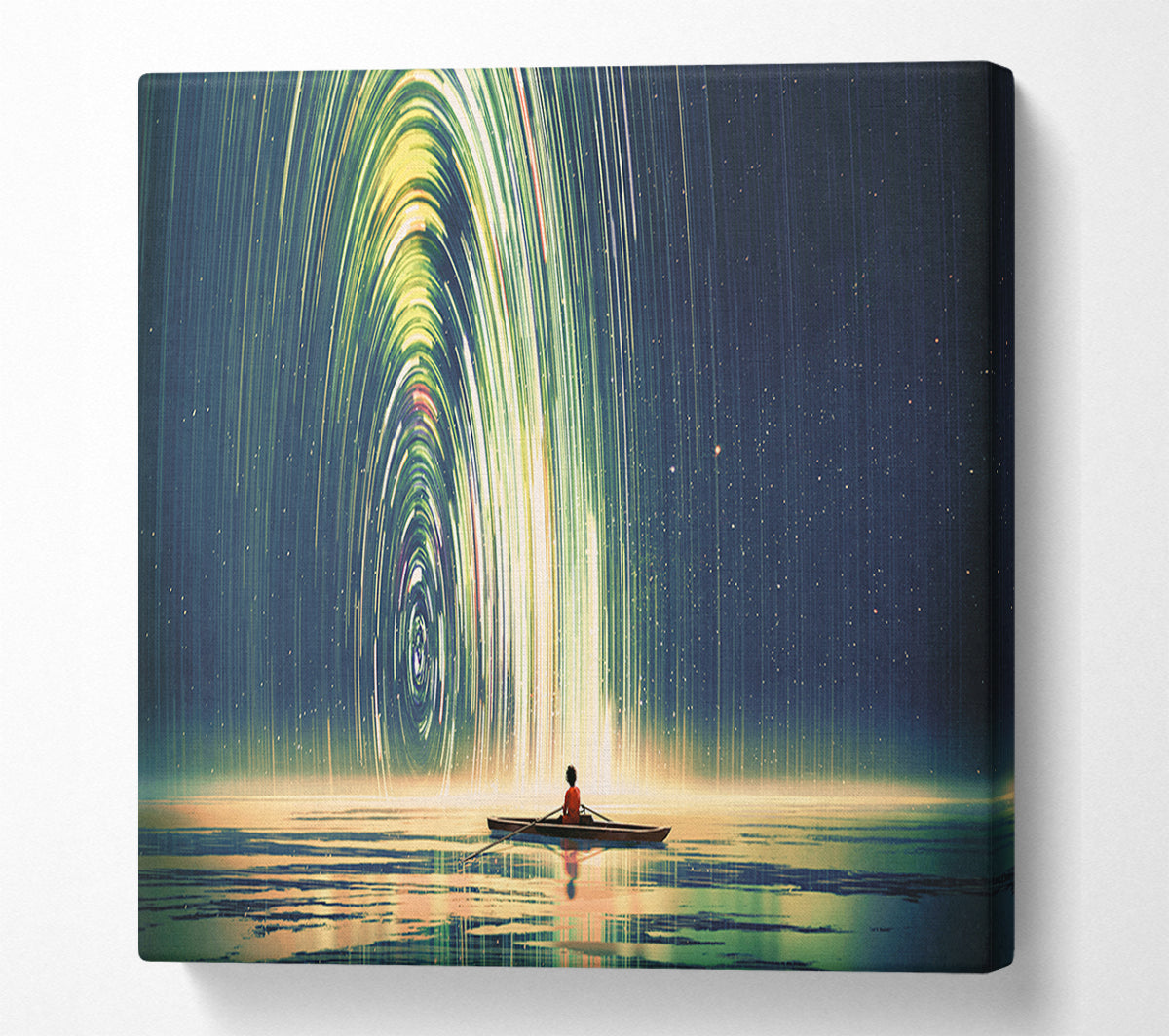 Water Jets Entry Canvas Wall Art