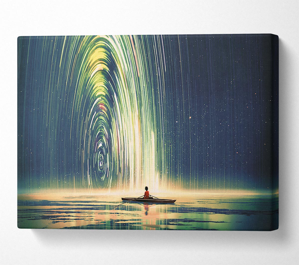 Water Jets Entry Canvas Wall Art