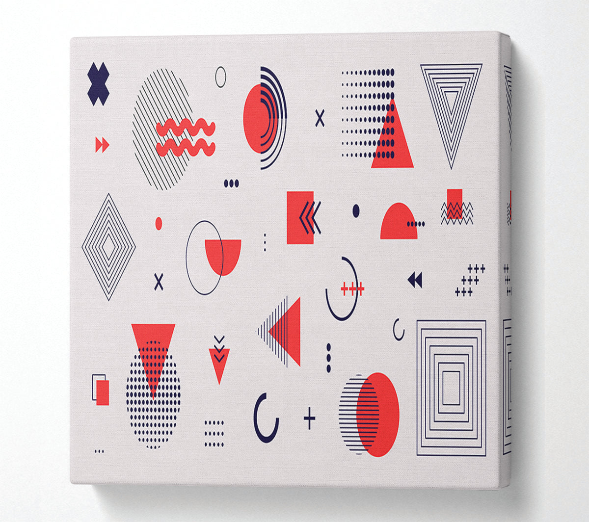 Shapes Of The Future Canvas Wall Art