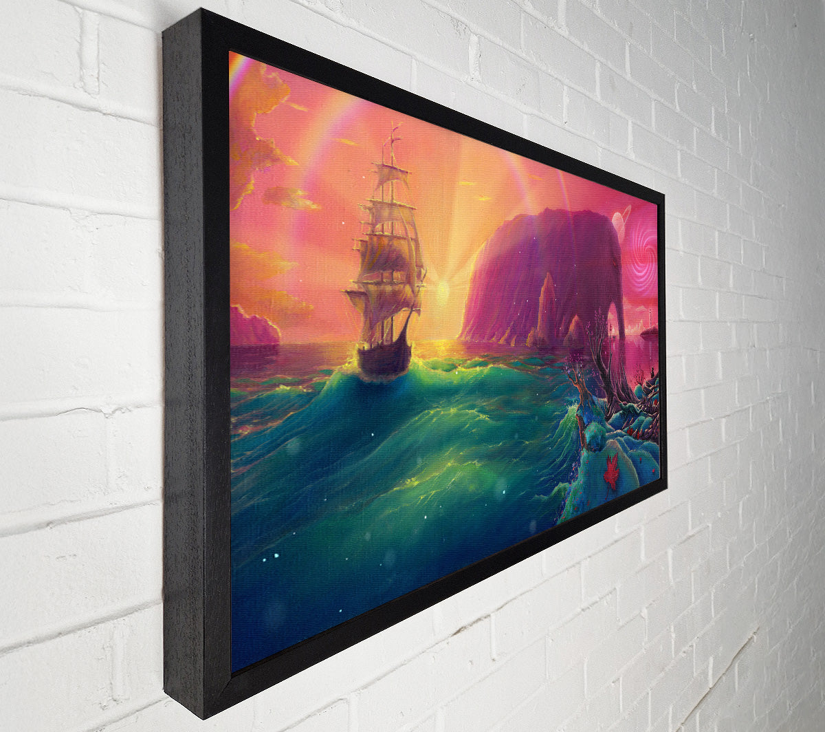 The Elephant Creature Canvas Wall Art