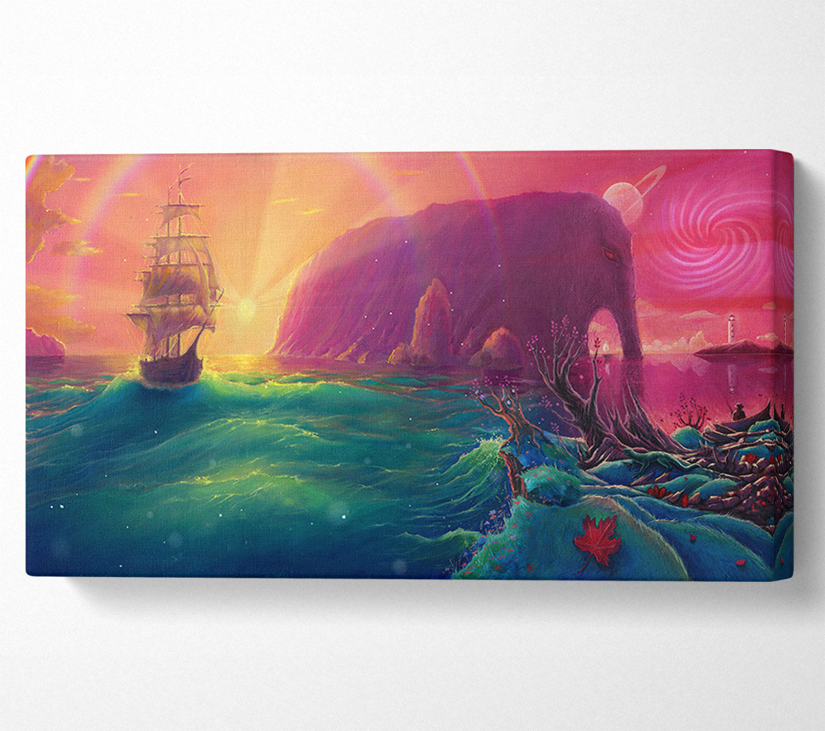 The Elephant Creature Canvas Wall Art