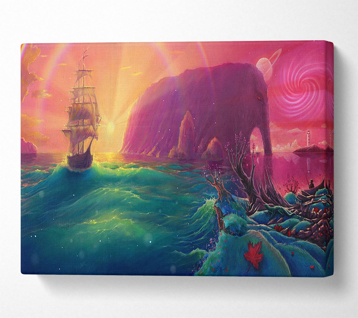 The Elephant Creature Canvas Wall Art