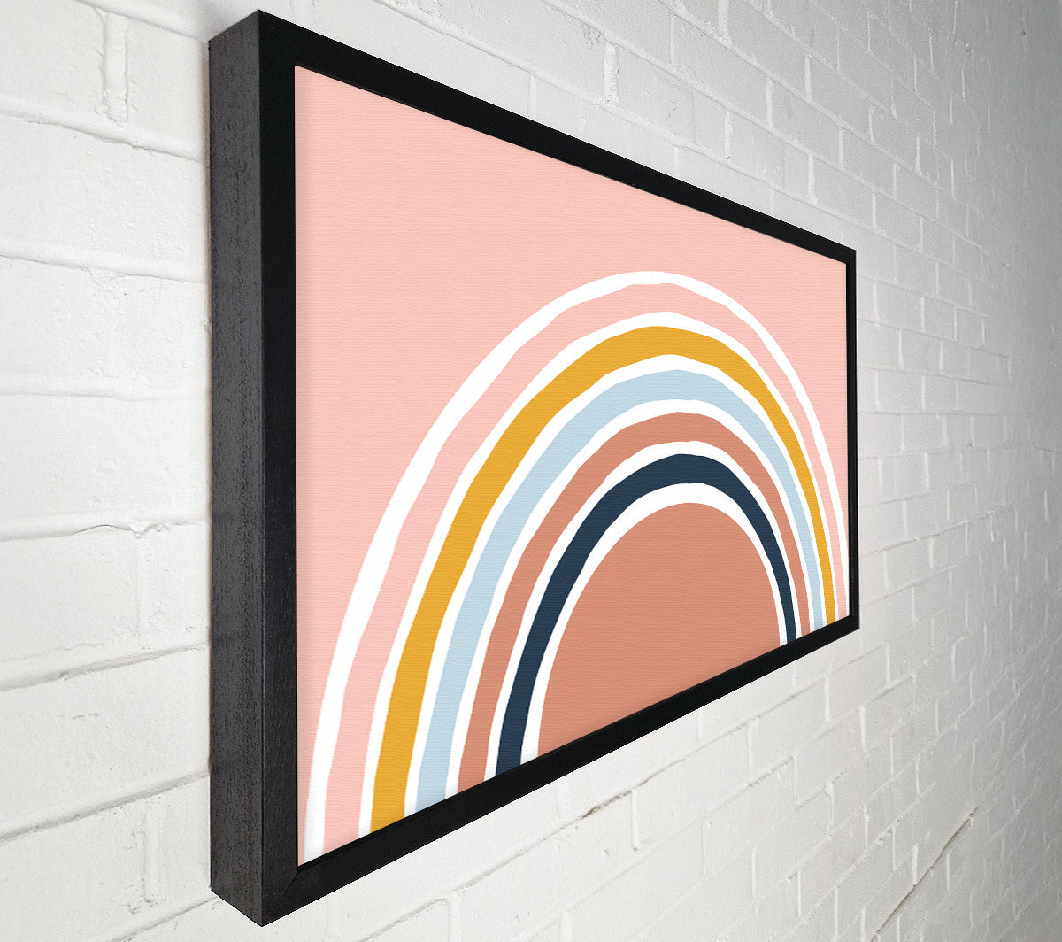 The Contemporary Rainbow Canvas Wall Art