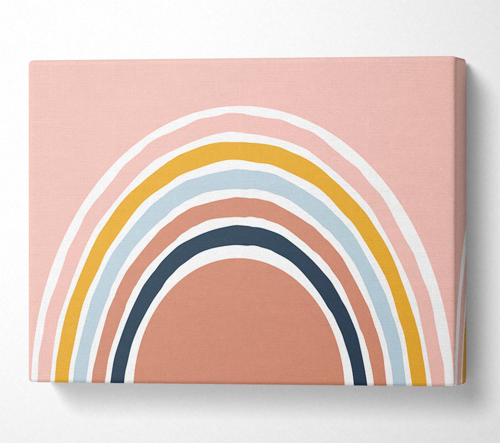 The Contemporary Rainbow Canvas Wall Art