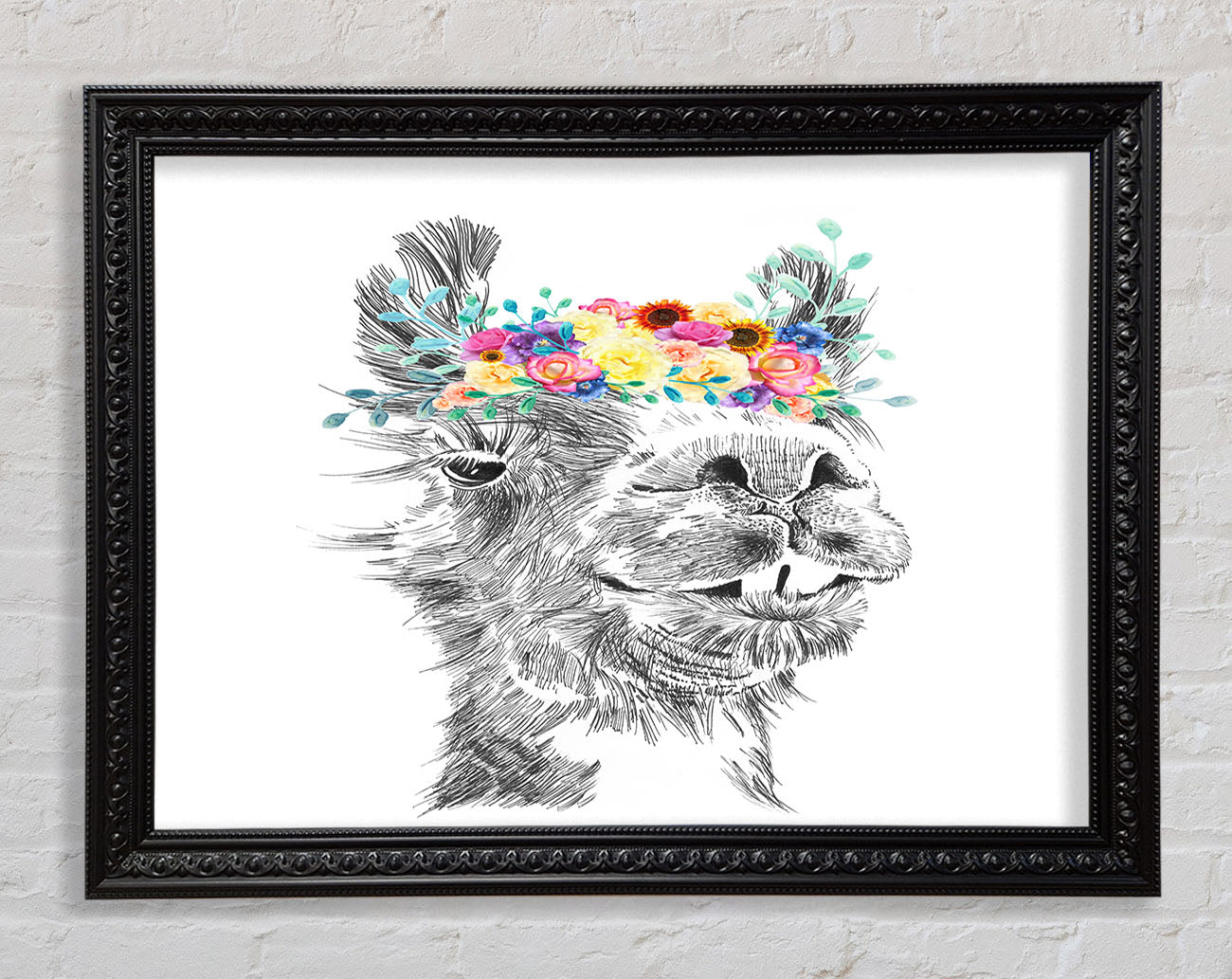 The Pretty Camel Framed Print