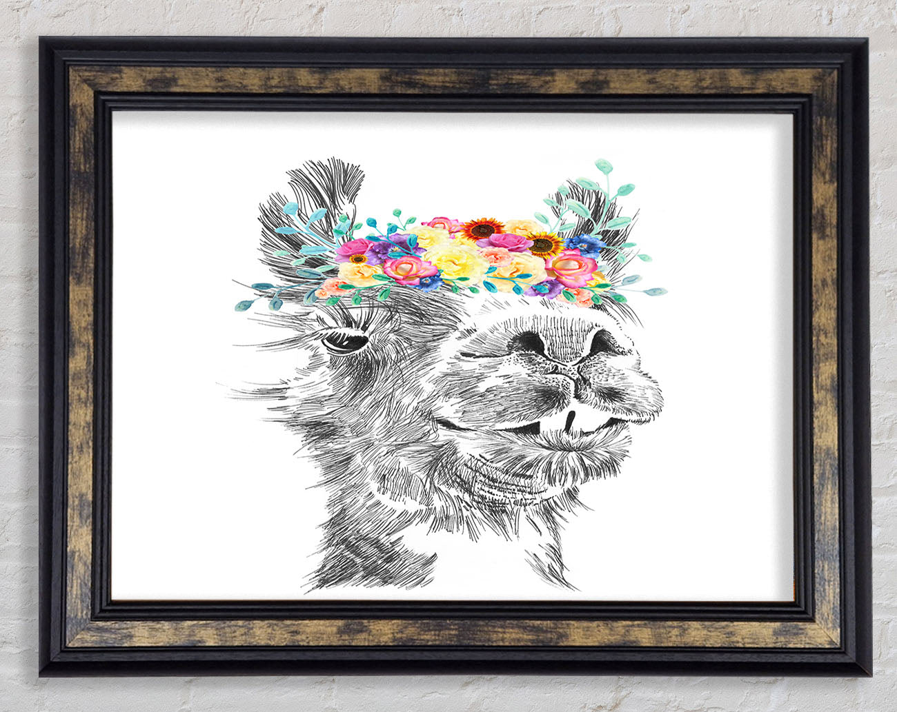 The Pretty Camel Framed Print