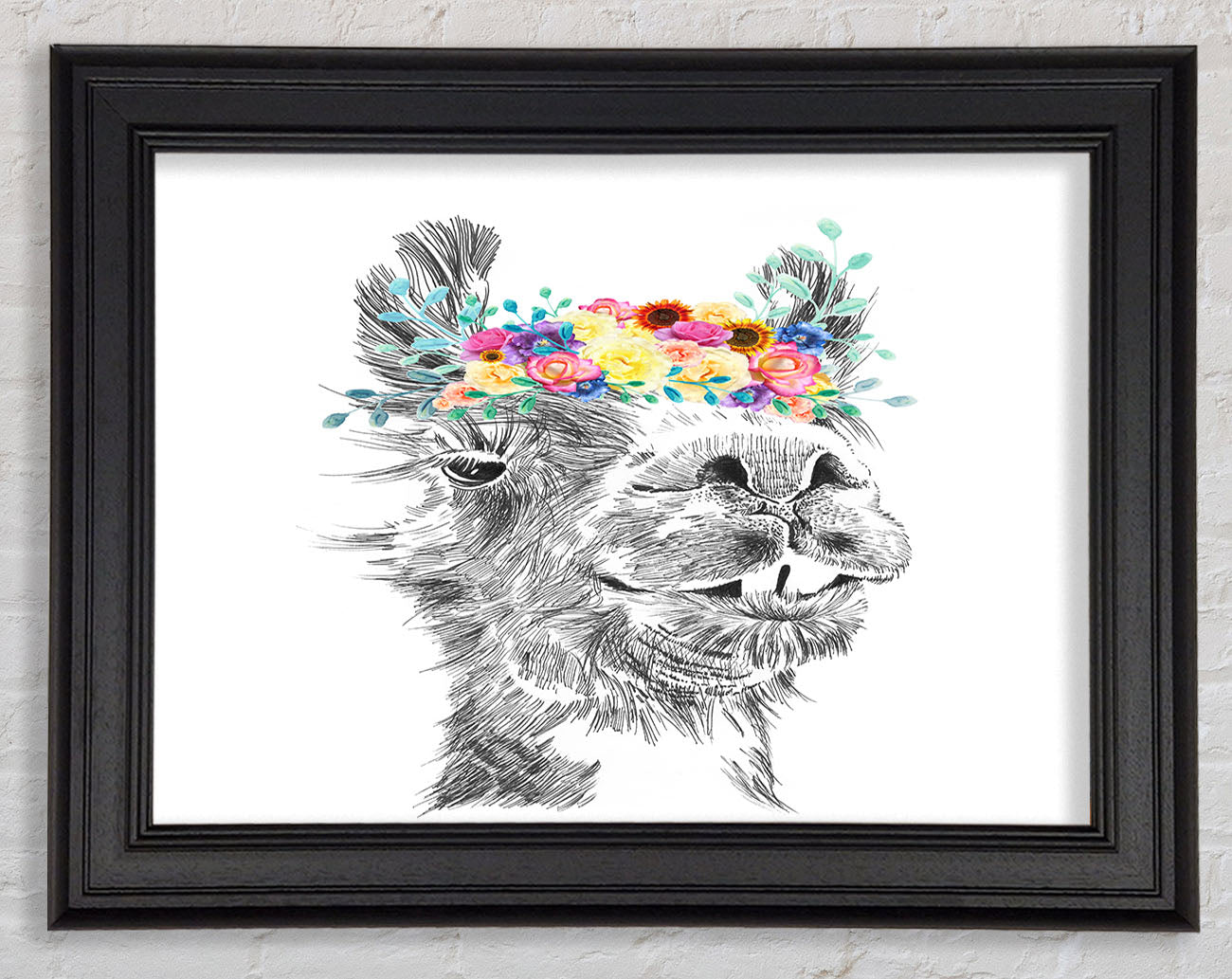 The Pretty Camel Framed Print