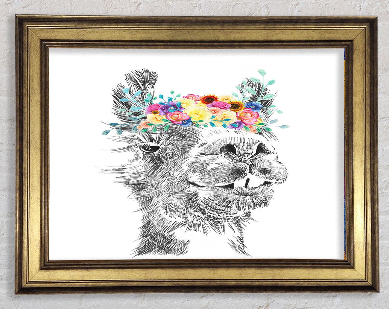 The Pretty Camel Framed Print