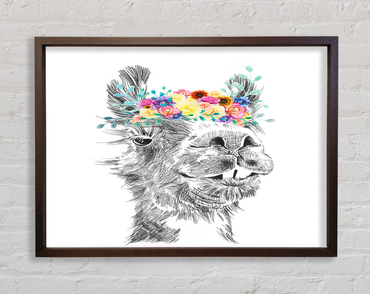 The Pretty Camel Framed Print
