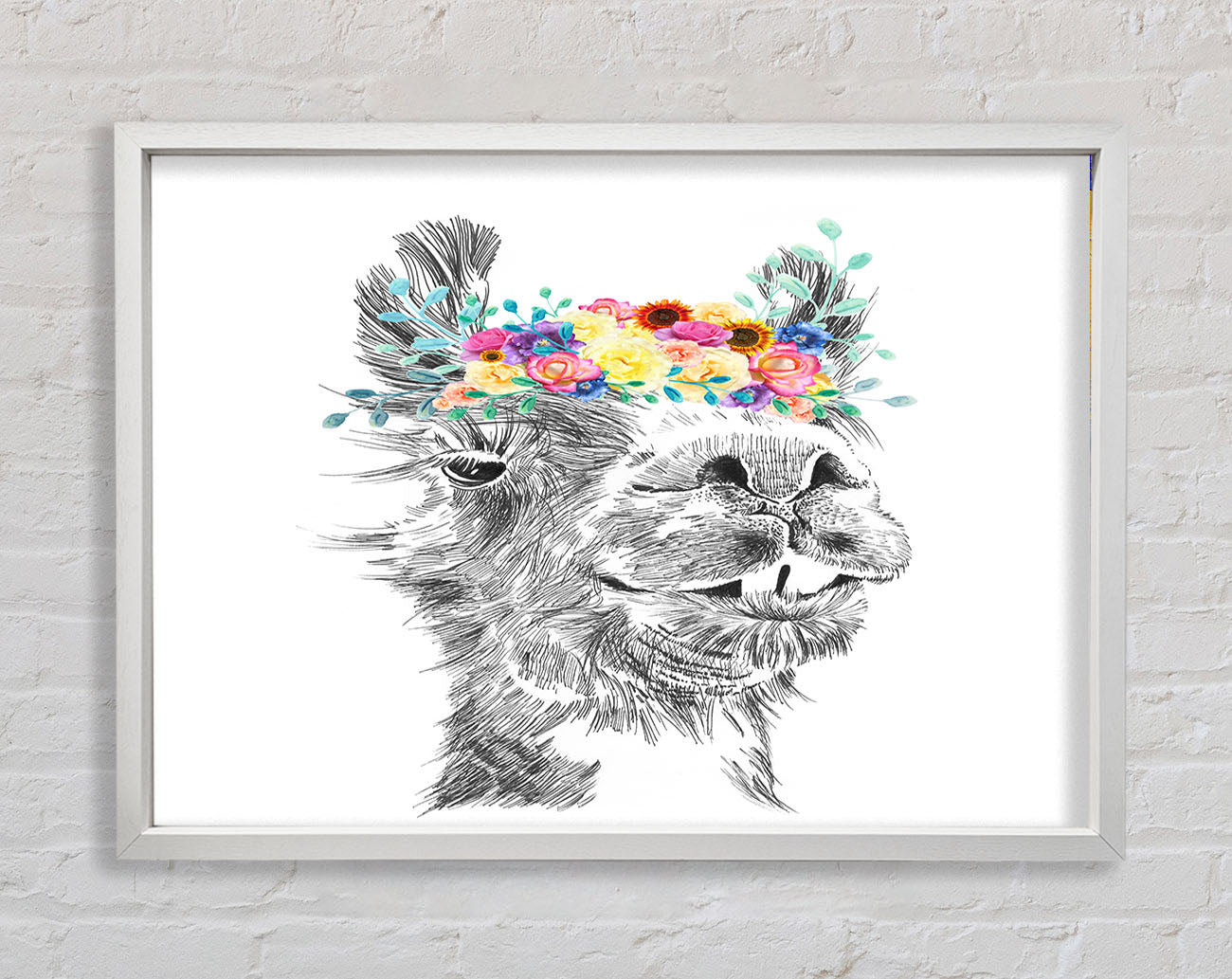 The Pretty Camel Framed Print