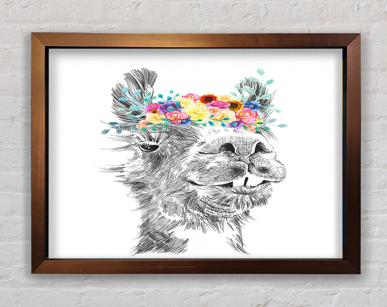 The Pretty Camel Framed Print