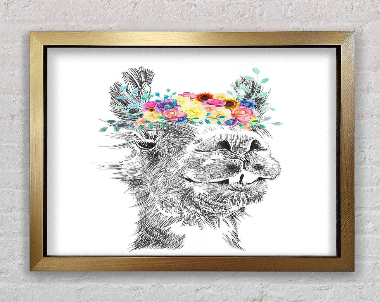 The Pretty Camel Framed Print