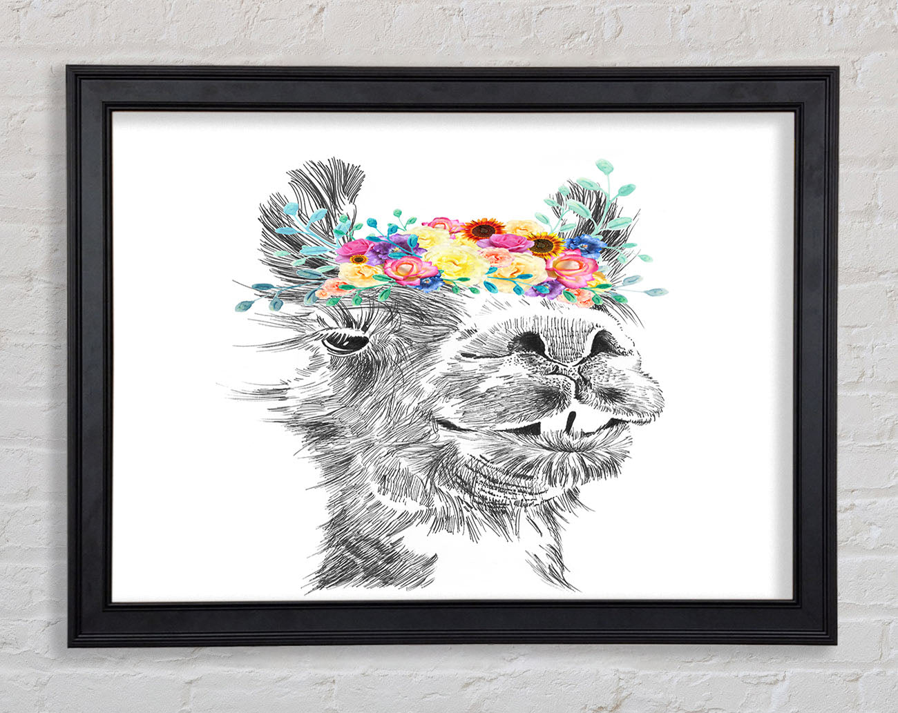 The Pretty Camel Framed Print