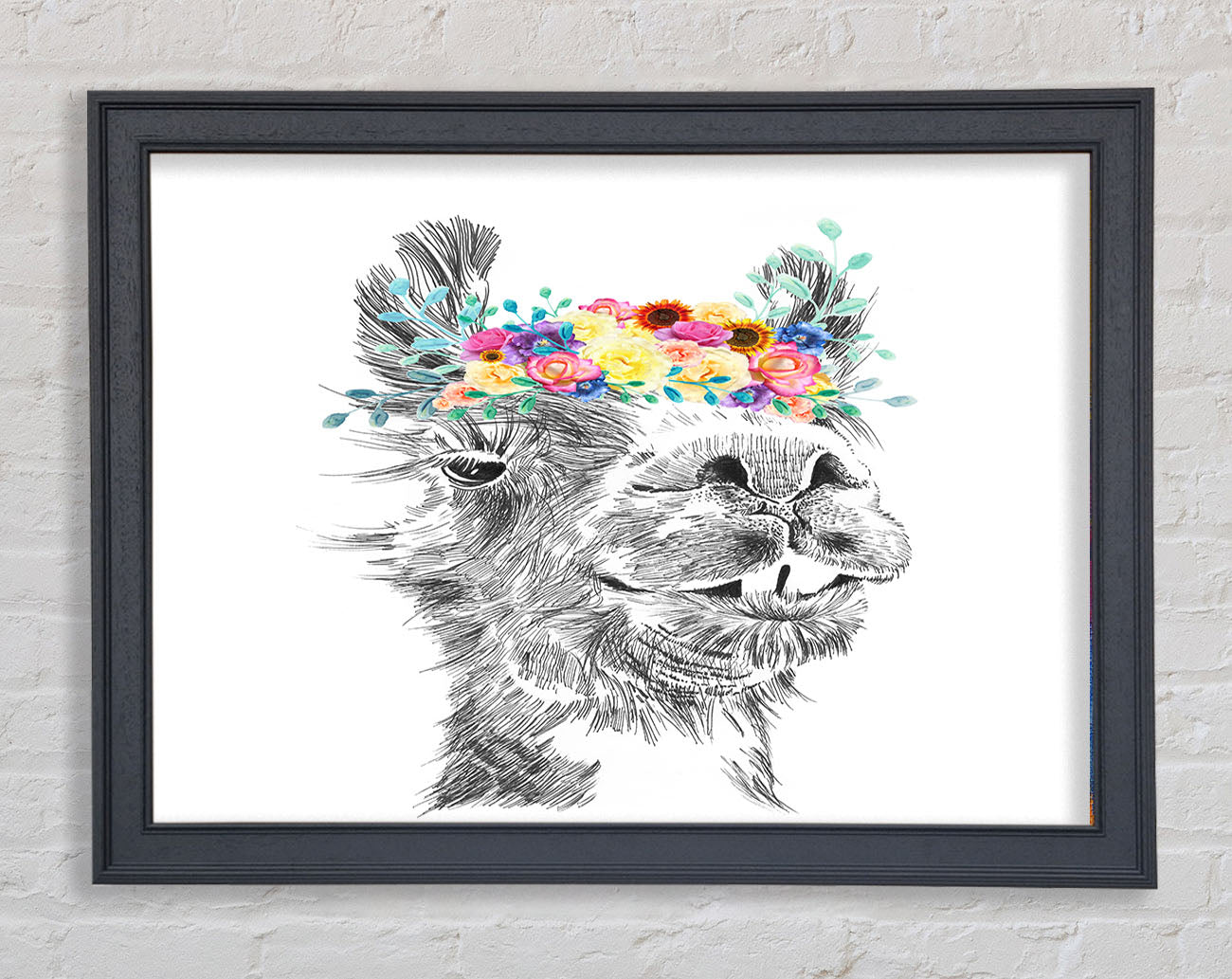 The Pretty Camel Framed Print