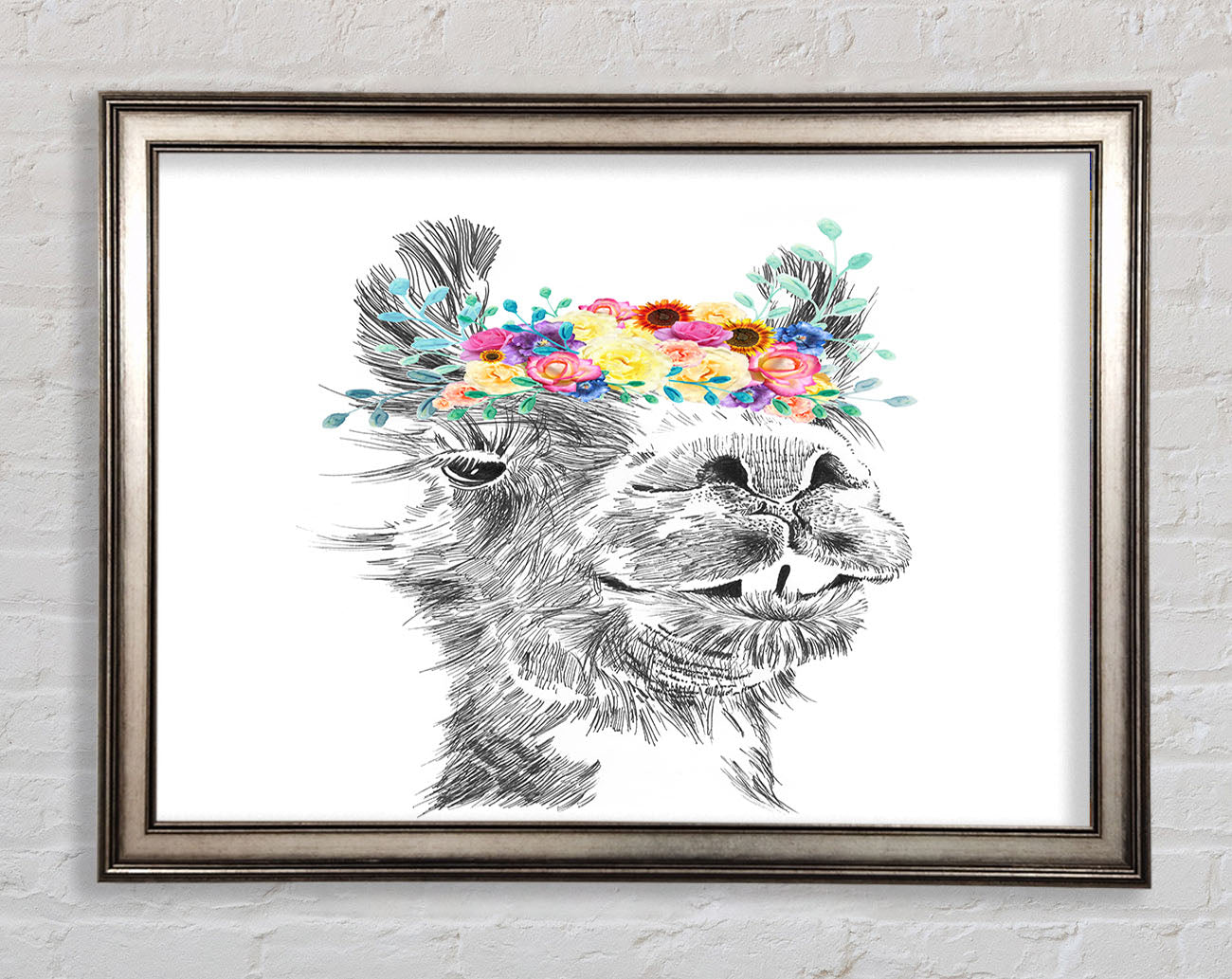 The Pretty Camel Framed Print