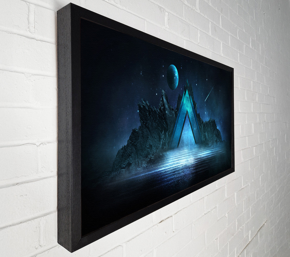 The Prism To Land Canvas Wall Art