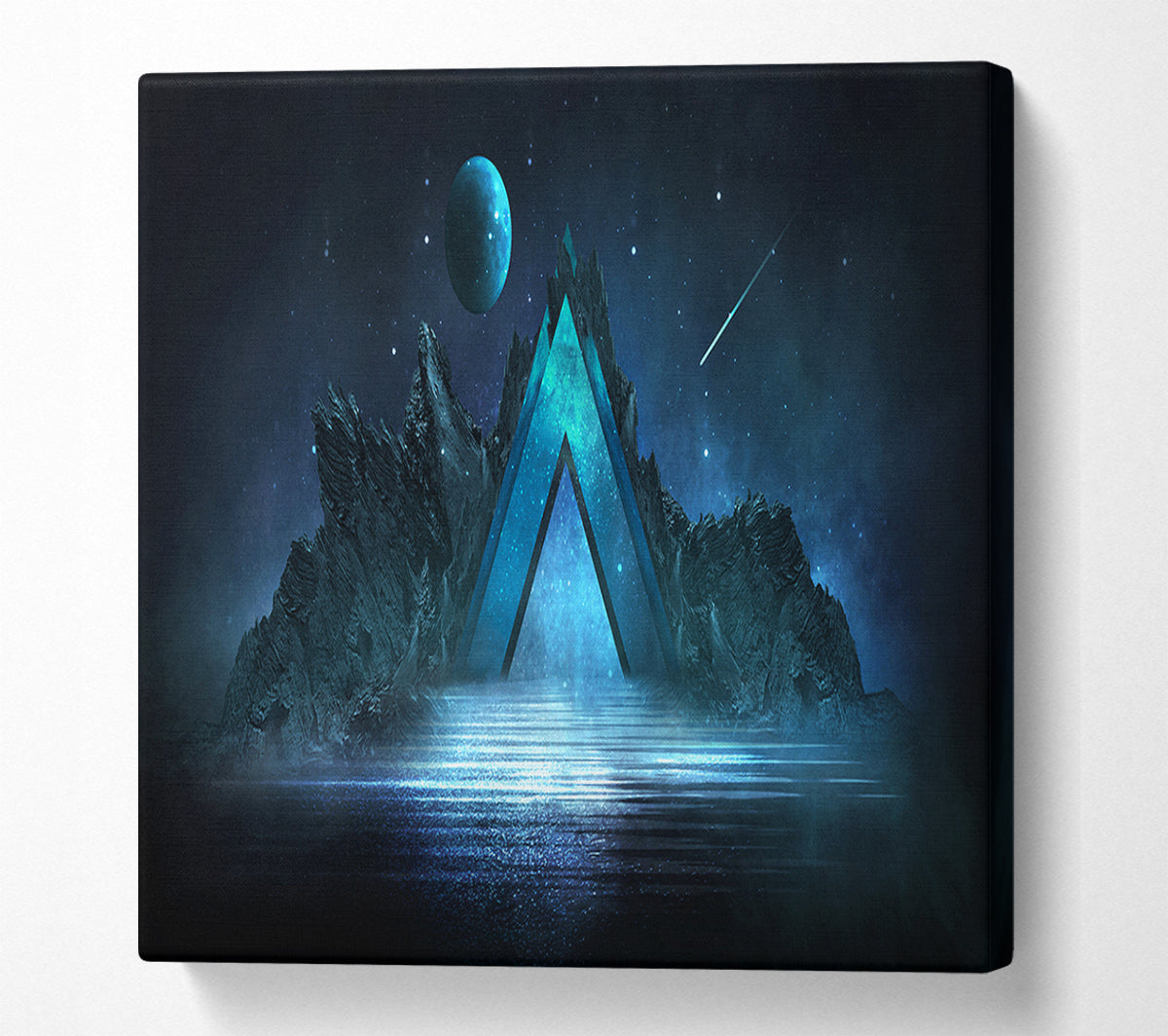 The Prism To Land Canvas Wall Art