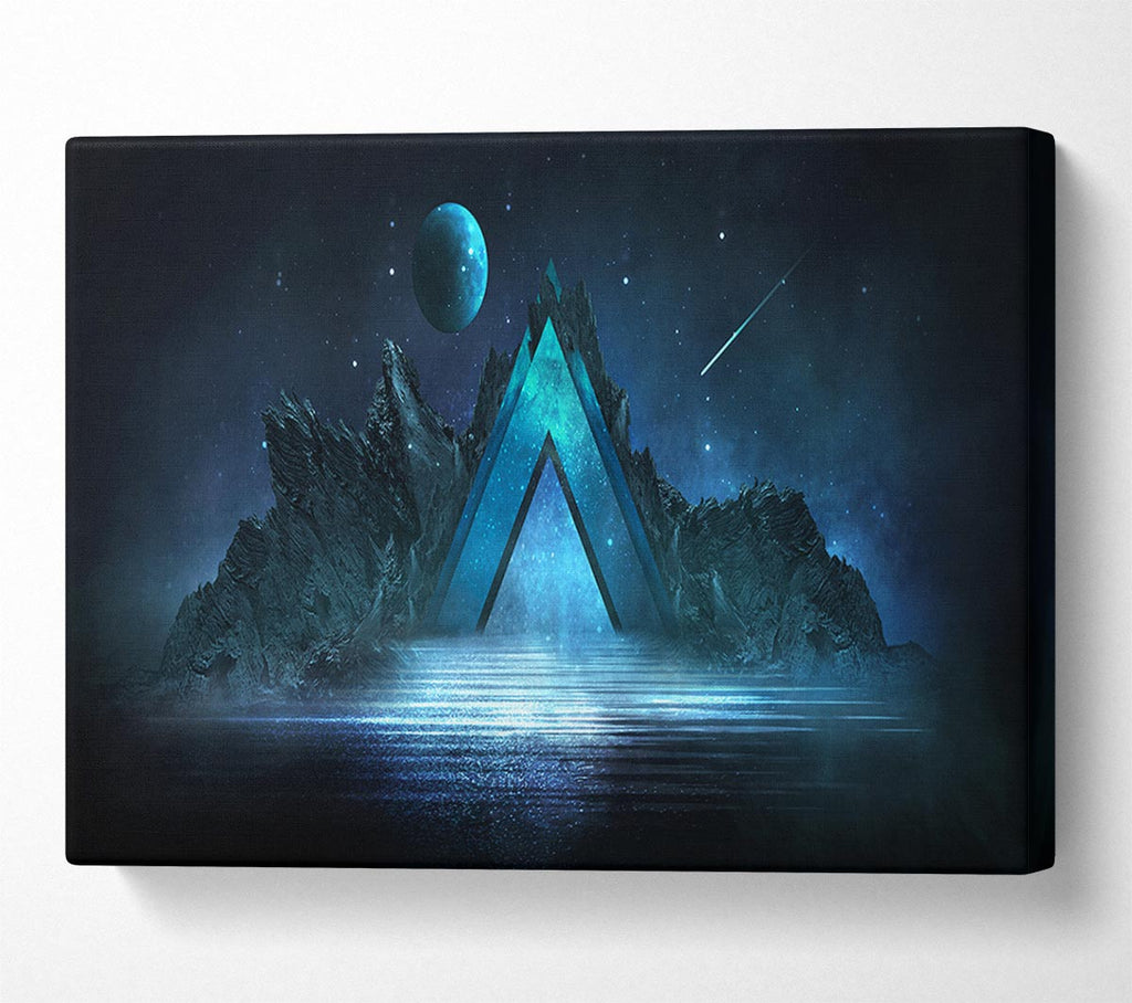 The Prism To Land Canvas Wall Art