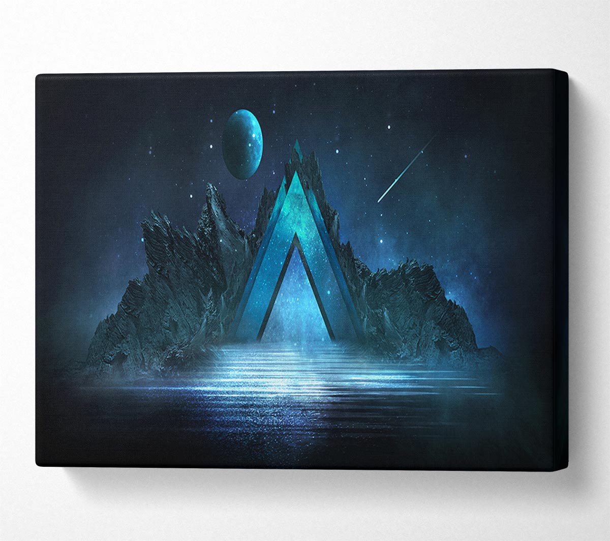 The Prism To Land Canvas Wall Art