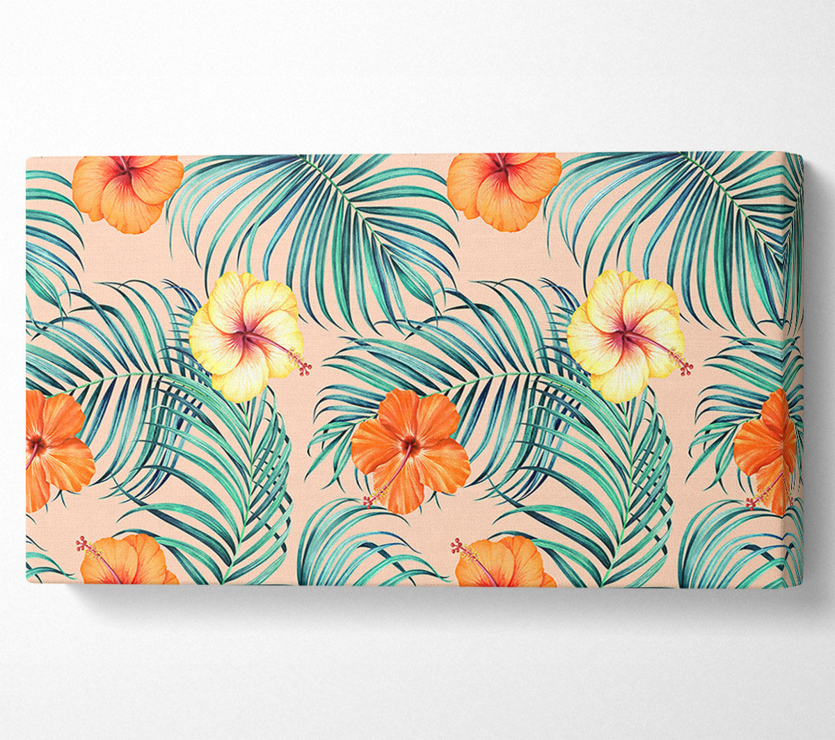 Orange Flower Mix Canvas Print
