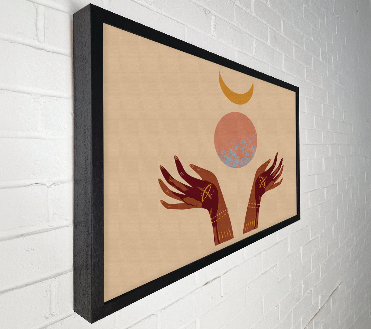 Planetary Allignment Canvas Wall Art