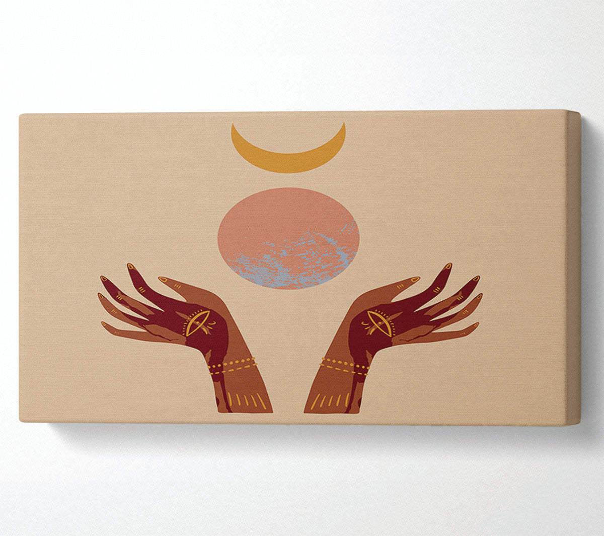 Planetary Allignment Canvas Wall Art