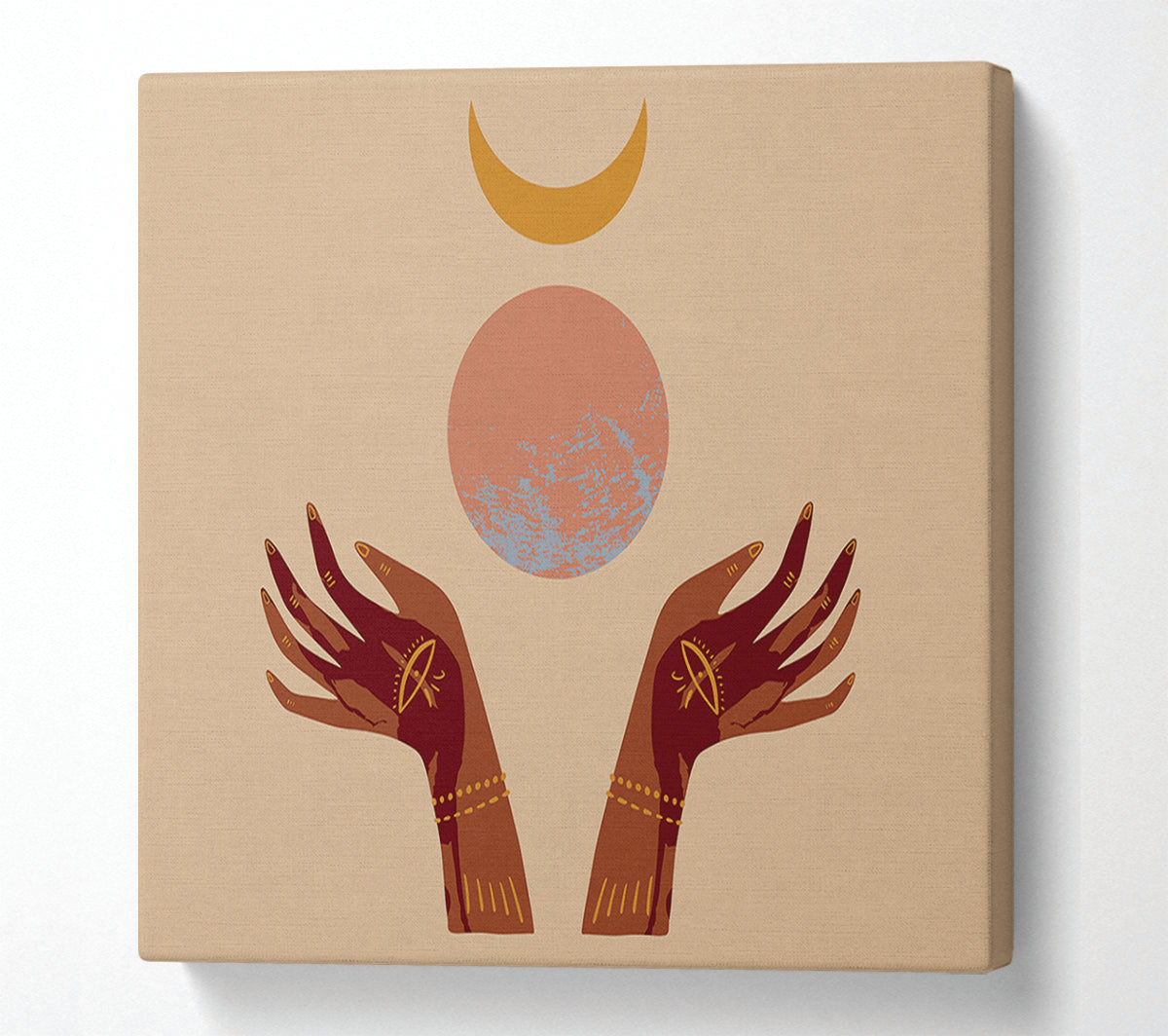 Planetary Allignment Canvas Wall Art