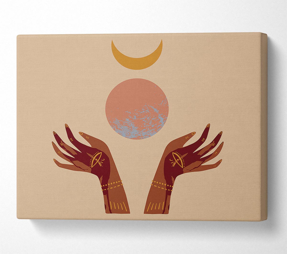 Planetary Allignment Canvas Wall Art
