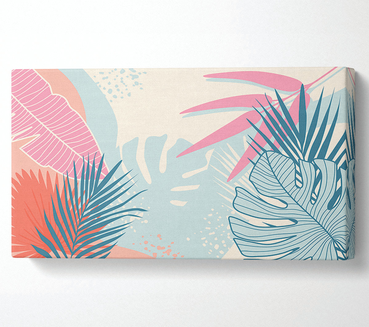 Modern Leaf Decor Canvas Art