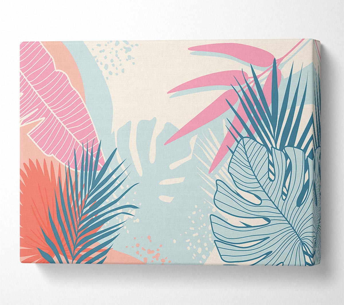 Modern Leaf Decor Canvas Art