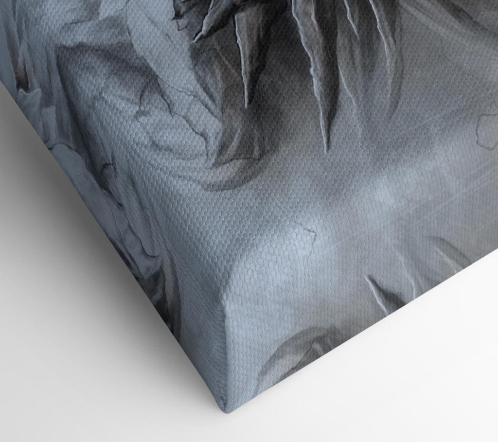 The Evil Dragon Face Canvas Wall Art