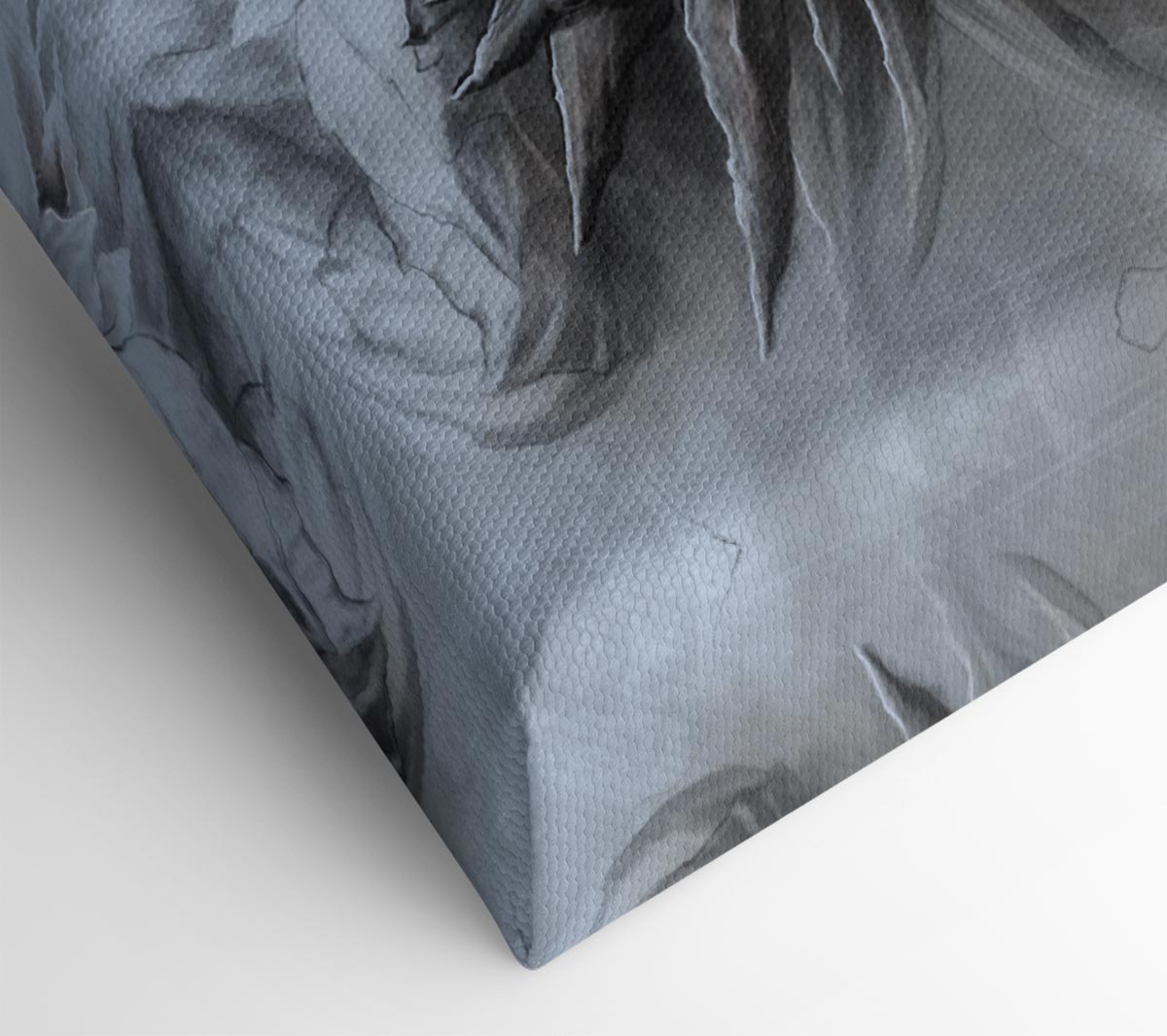 The Evil Dragon Face Canvas Wall Art